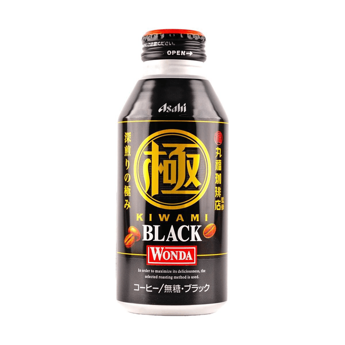 日本ASAHI朝日 Wonda 极致奢华黑咖啡 400g 
