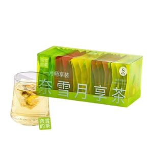 Fruit-Infused Moon Enjoyment Tea [Featuring Five Fruit-Flavored Oolong Teas, Genuine Ingredients] 2g*30 bags/box