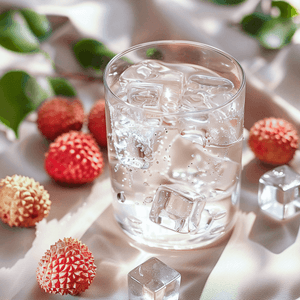 Ramune Premium Carbonated Soft Drink Lychee Flavor, 6.76 fl oz *6【6 Pack】