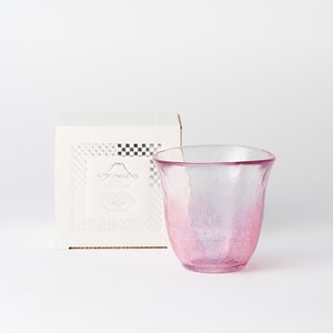 【日本直送】AKOMEYA TOKYO 江戸硝子 冷水グラス（熱湯不可） モダンカラー 230ml