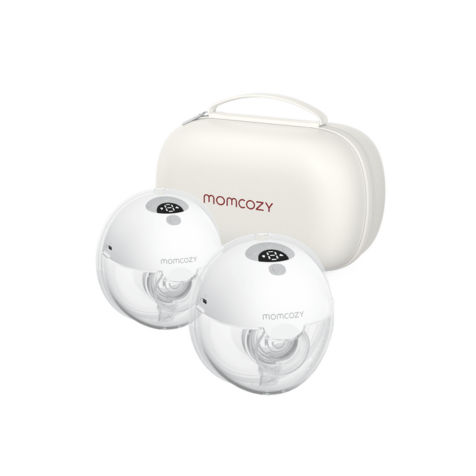 Momcozy 穿戴式吸乳器 M5 灰色 雙隻裝