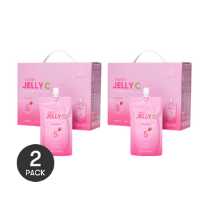 비타민 C 곤약 젤리, 156ml x 10팩, 비건, 무설탕, 딸기맛 *2【2팩】