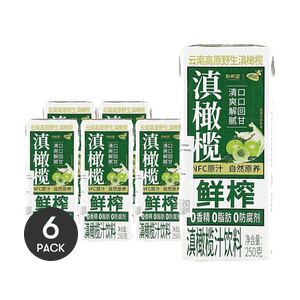 雲南オリーブジュース 8.81オンス×6【6パック】