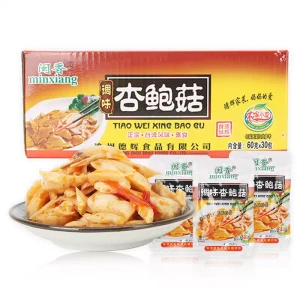 闽香 调味杏鲍菇 60g*5包 咸腌农家酸菜下饭菜小吃零食配饭配粥