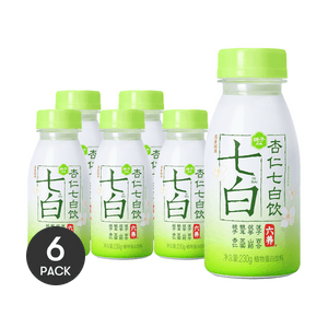六养 栀子杏仁七白饮 230g *6【6份超值装】【季节限定】【栀香柔润 富含胶原蛋白代餐即食】