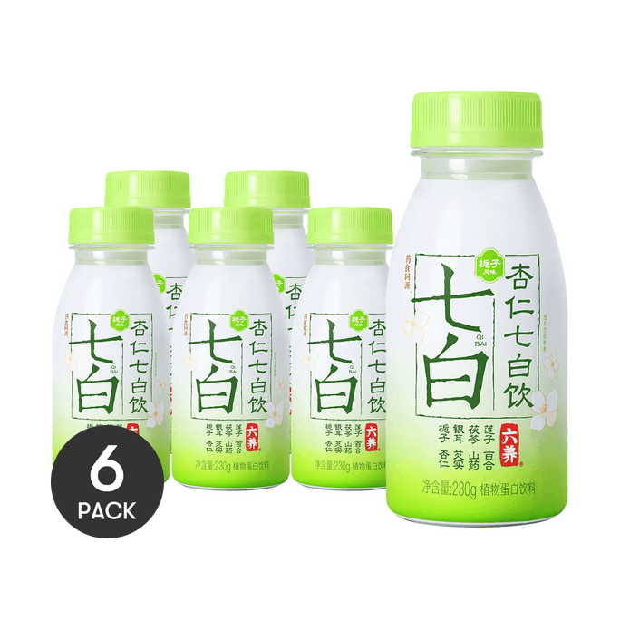 Gardenia Almond Seven White Drink 8.11 oz *6【6 Packs】