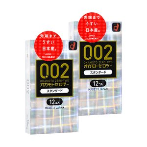 【バリューパック】002 極薄コンドーム 24個入【日本語版】