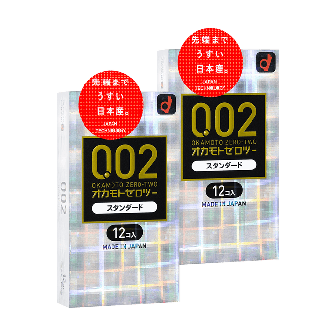 【Value Pack】002 Super Thin Condoms, 24pcs【Japanese Version】