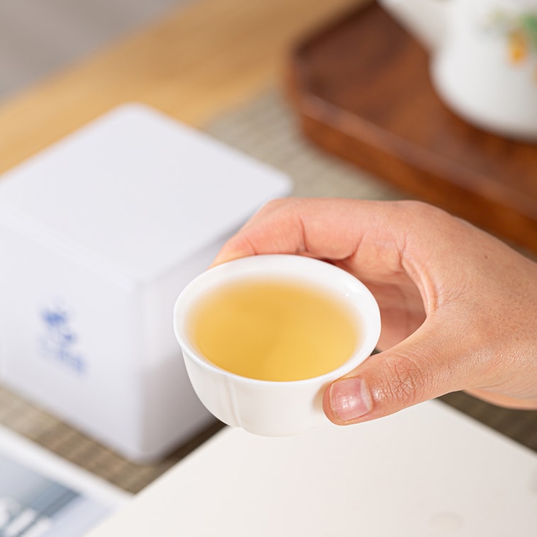 美国 仁信昌 桂花白茶小方片 云南白茶方片 方便小袋包装 小茶饼 15片 9