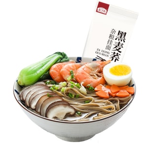 [중국 직배송] 옌즈팡 메밀면, 혼합곡물면, 호밀면, 저혈당지수 퀴노아면, 무지방, 200g/봉지