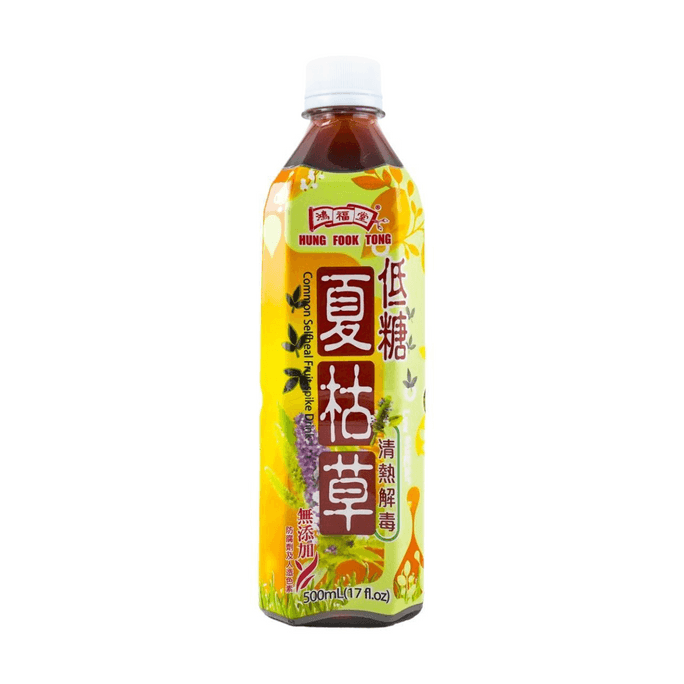 香港鸿福堂 夏枯草 植物凉茶 500ml【无添加】【清热解毒】