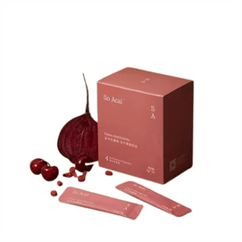 Freeze-dried beetroot powder, beetroot juice powder, berry powder, oatmeal powder. Freeze-dried red fruit powder, 60g per box.