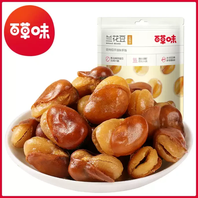 Salt baked flavored orchid beans 210g * 1 bag of casual snacks, snacks, fava beans, stir fried goods, nuts, dried fruits, wine, vegetables