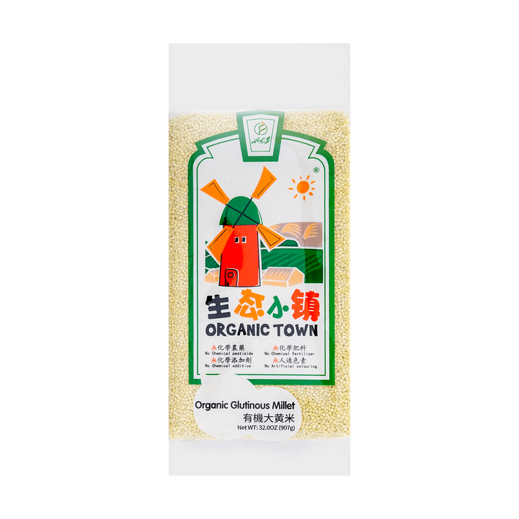 ORGANIC TOWN Organic Glutinous Millet, 31.99 oz USDA 6