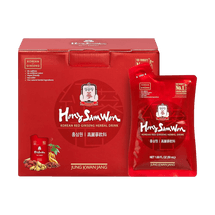 韓國JUNGKWANJANG正官莊 紅參元大禮盒 6年根高麗參滋補養顏飲 上班族必備 補氣血 50ml*60包裝