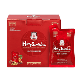 홍산원 한국산 홍삼 허브 음료, 60개입