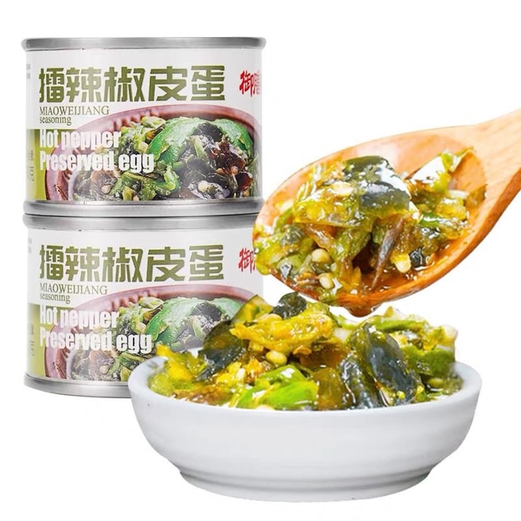 禦膳味 擂辣椒皮蛋醬 高級禮盒裝 50g*4罐 200g 微辣擂辣椒醬 調味醬料 拌飯拌麵醬 11