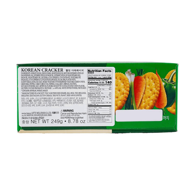 LOTTE Vegetable Cracker 249g 3