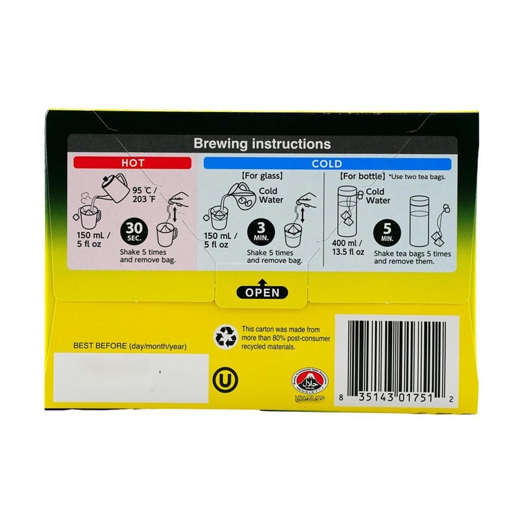 Oi Ocha Japanese Premium Matcha Genmaicha Tea Bags, 20p, 1.62 oz 4