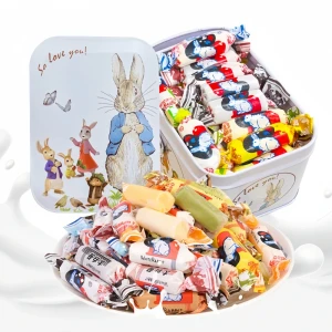 Big Milk Candy Handheld Box - Mixed Flavors, Childhood Sweet Memories Snack, 114g [Random 12 Flavors]