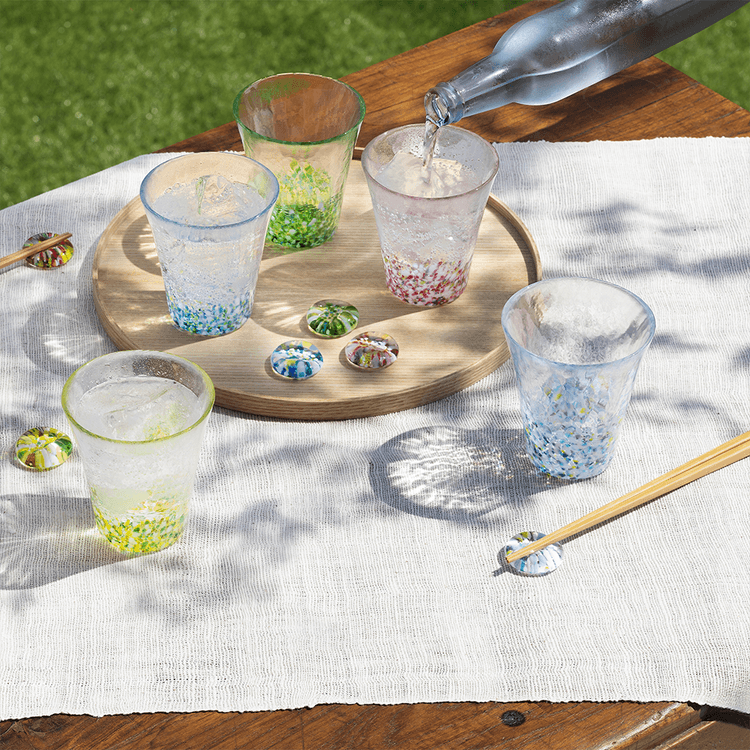 ISHIZUKA GLASS 石塚硝子 | 津軽彩り風景グラス | スノーランプ 300ml
