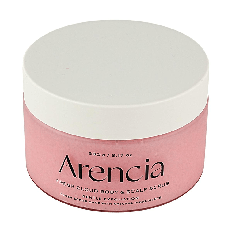 Fresh Cloud Scrub For Body & Scalp French Sea Salt Physical Exfoliation Lavender & Pear Scent Cloud Scrub, 9.17 oz 3