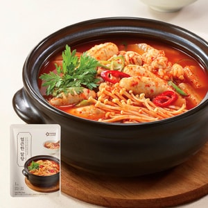 韓國OURHOME 辣鱈魚籽湯 400g【微波加熱速食湯海鮮湯】【鮮辣開胃 解酒必備】