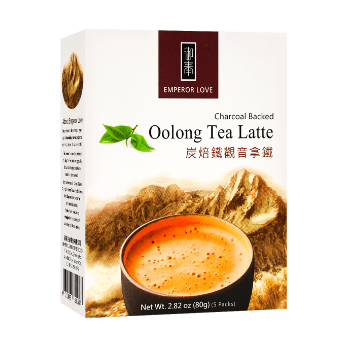 Charcoal Backed Oolong Tea Latte 16g * 5 bags