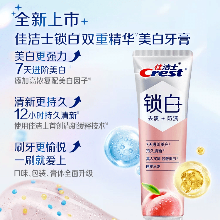 Toothpaste Flower And Fruit White Peach Oolong + Lime Mint +
