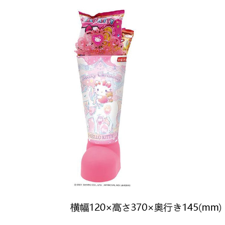 日本HEART HELLO KITTY 期间限定靴子型零食礼包儿童礼物1 份- 亚米