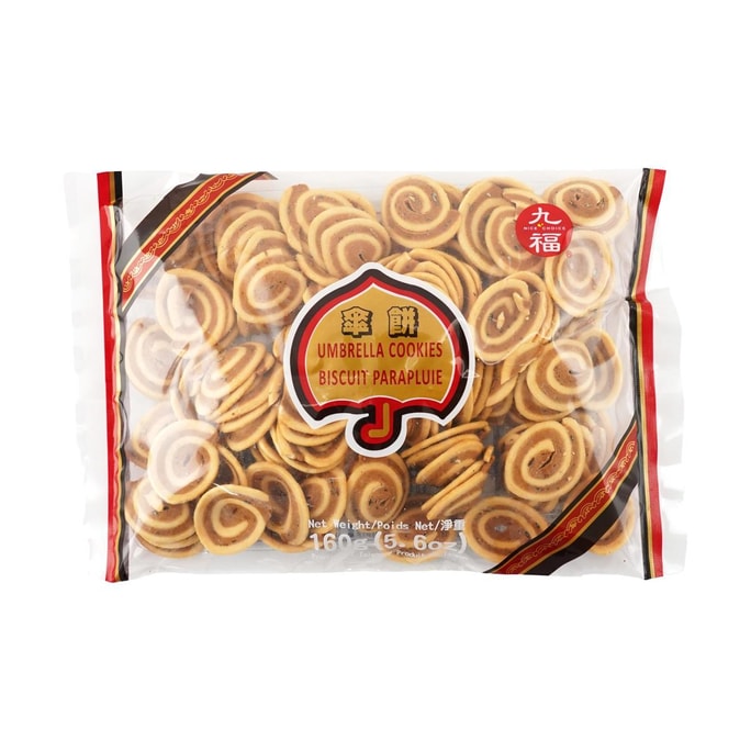 台灣九福 傘餅 貓耳 160g