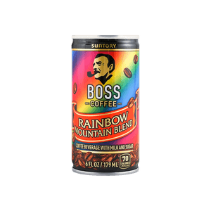 BOSS Coffee Rainbow Mountain Blend Latte, 6 fl oz
