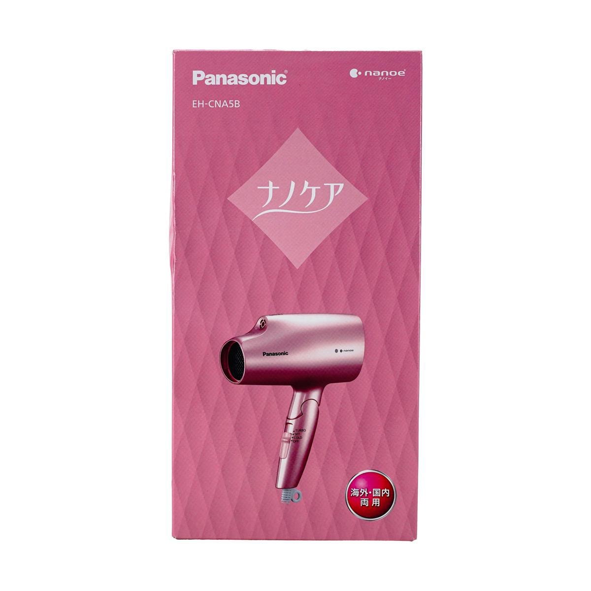 PANASONIC Nano Care Hair Dryer Eh-Cna5b #Pale Pink, Us Compatible