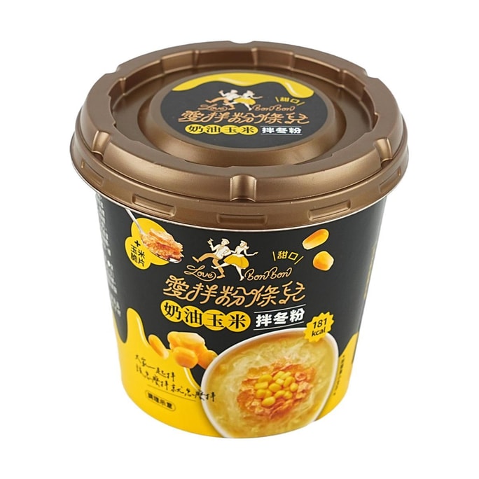 爱拌粉条儿 奶油玉米拌冬粉 甜口 51g【附带玉米脆片】