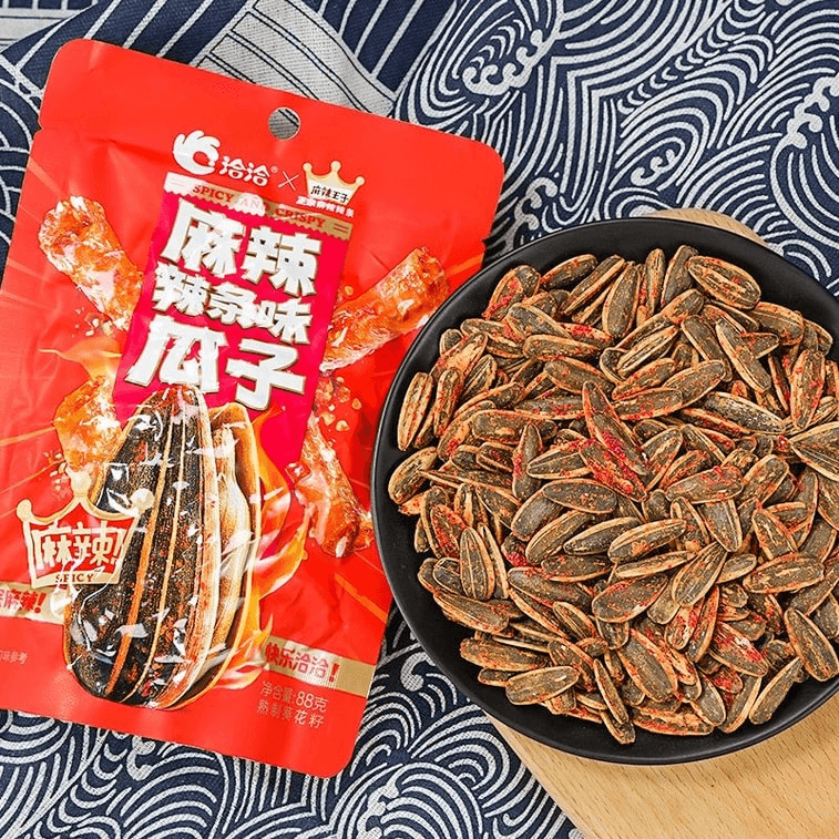 洽洽 【麻辣王子联名新口味】 辣条味瓜子 1袋88g 葵花籽 炒货 年货零食 6