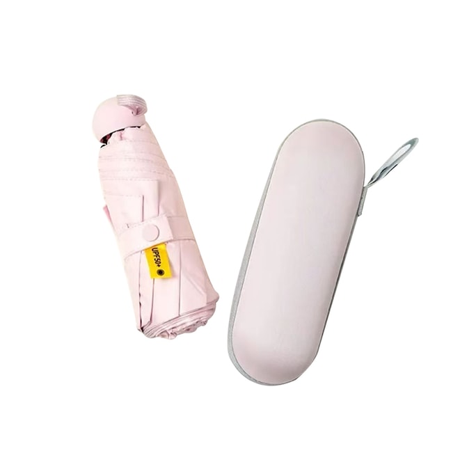 Cyanide Sunscreen UV Umbrella 1 piece pink 2-in-1 rain/sun mini foldable ultra-light compact and portable