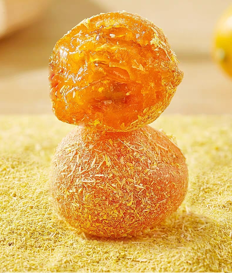 Candied dried fruit snack with licorice and kumquat 80g/bag