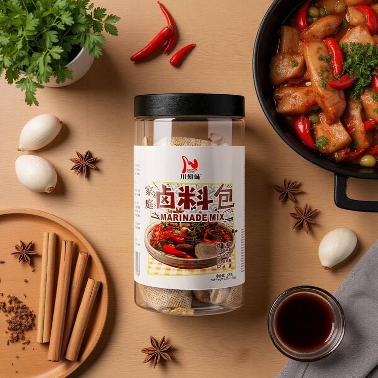 SZECHUAN FLAVOR スパイス煮込みパック、3.7オンス - Yami