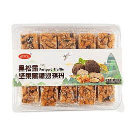 珍不凡 黑松露坚果黑糖沙琪玛 438g【浓郁黑松露】【酥软香甜】