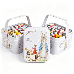 Milk Candy 118g*3Boxes【Peter Rabbit Handle Box·11 Random Flavors·Childhood Memory】Rich Milky Smooth Texture Festive Candy Christmas Halloween New Year Birthday Gift Souvenir【Friendship Gift·Nostalgic】