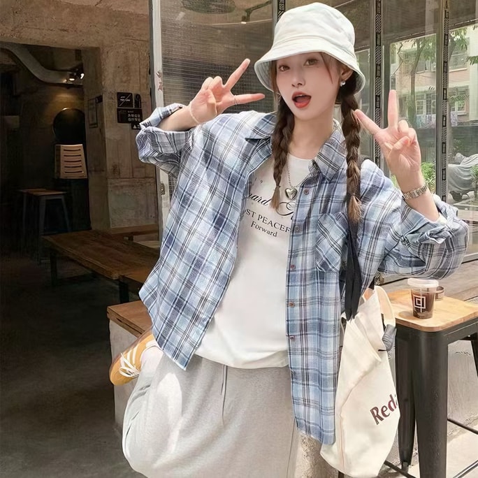 【加拿大直邮】 加拿大 SCENARIO 26春夏新款 微风叠影三件套  蓝色 S-M码 蓝色 M