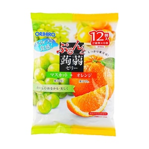 Konjac Jelly Muscat and Orange Flavor 20g*12
