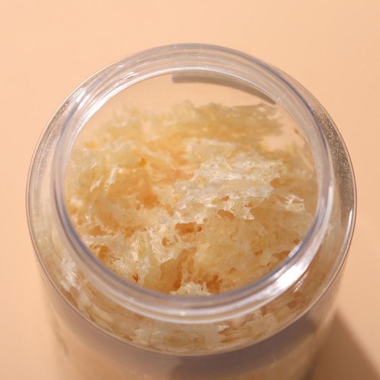 Organic selenium-rich silver ear pure natural brewing free cooking easy to come out of glue independent packaging 80g breakfast instant porridge silver ear braised free of cooking 9