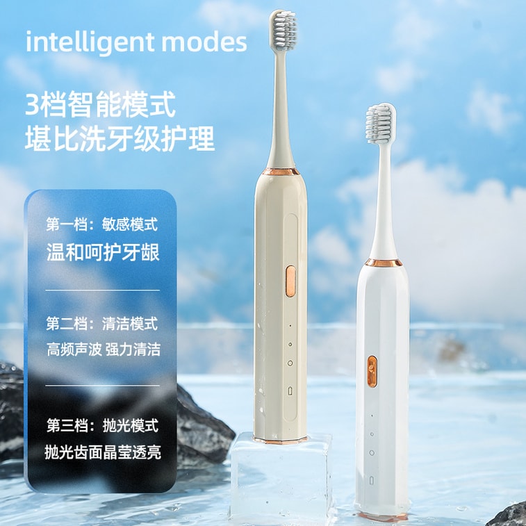 USB rechargeable electric toothbrush Couple set 1 unit 3