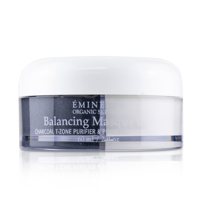 Eminence Balancing Masque Duo: Charcoal T-Zone Purifier & Pomelo Cheek Treatment - For Combination Skin Types 2307