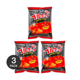 日本版SAMYANG三养 BULDAK 火鸡薯片 原味 55g *3【3份超值装】