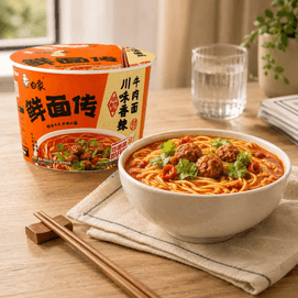 白象 鲜面传 川味香辣牛肉面 125.8g【川味麻辣鲜香】