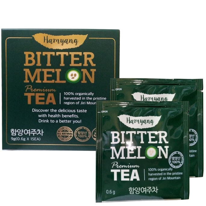 Premium Organic Bitter Melon Tea 15 Bags 9g