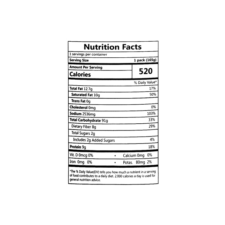 Lanzhou Beef Flavor Noodles, 145g 6