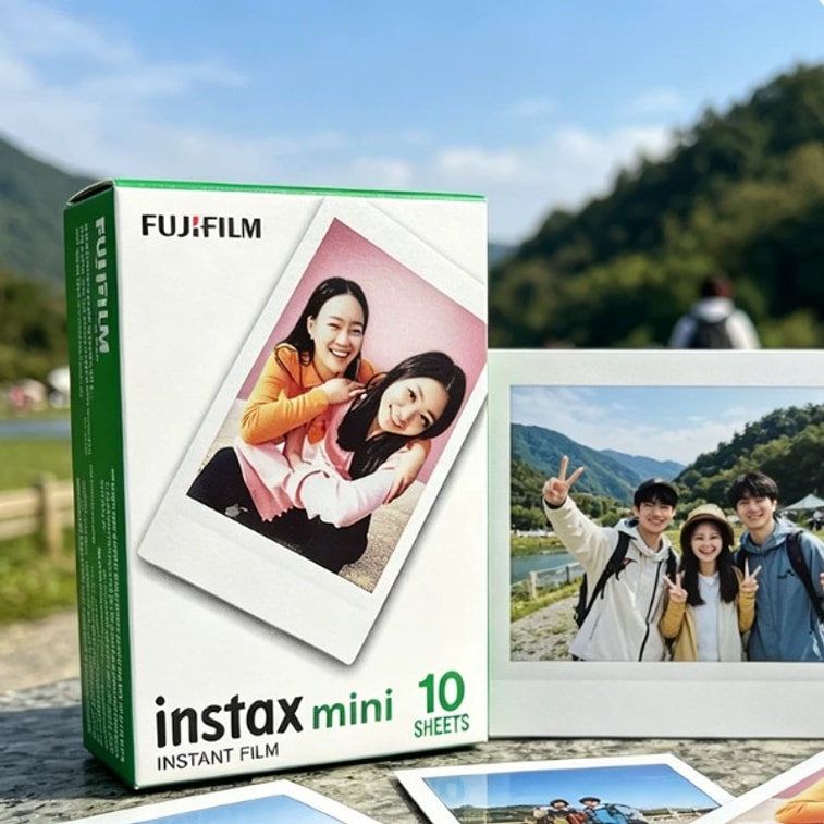 Instax Mini Instant Film White Border 20 Sheets – Instant Photo Paper ...
